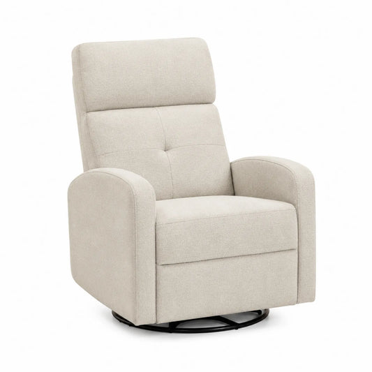 Drehbarer Polstersessel Creme